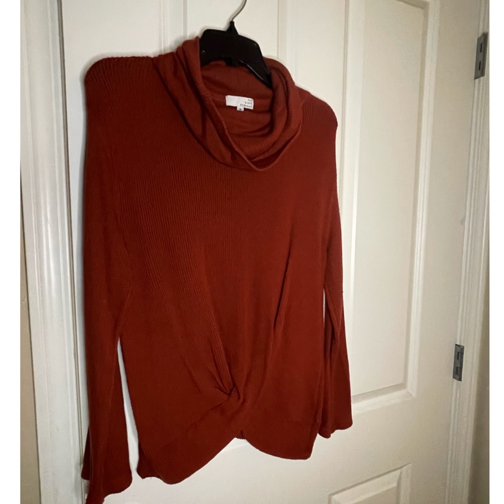 Ten Sixty Sherman Women's Twist Front Turtleneck